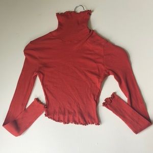 Fashion nova cropped turtleneck